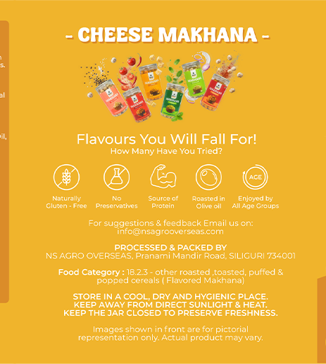Cheese Flavoured Makhana thumbnail 5