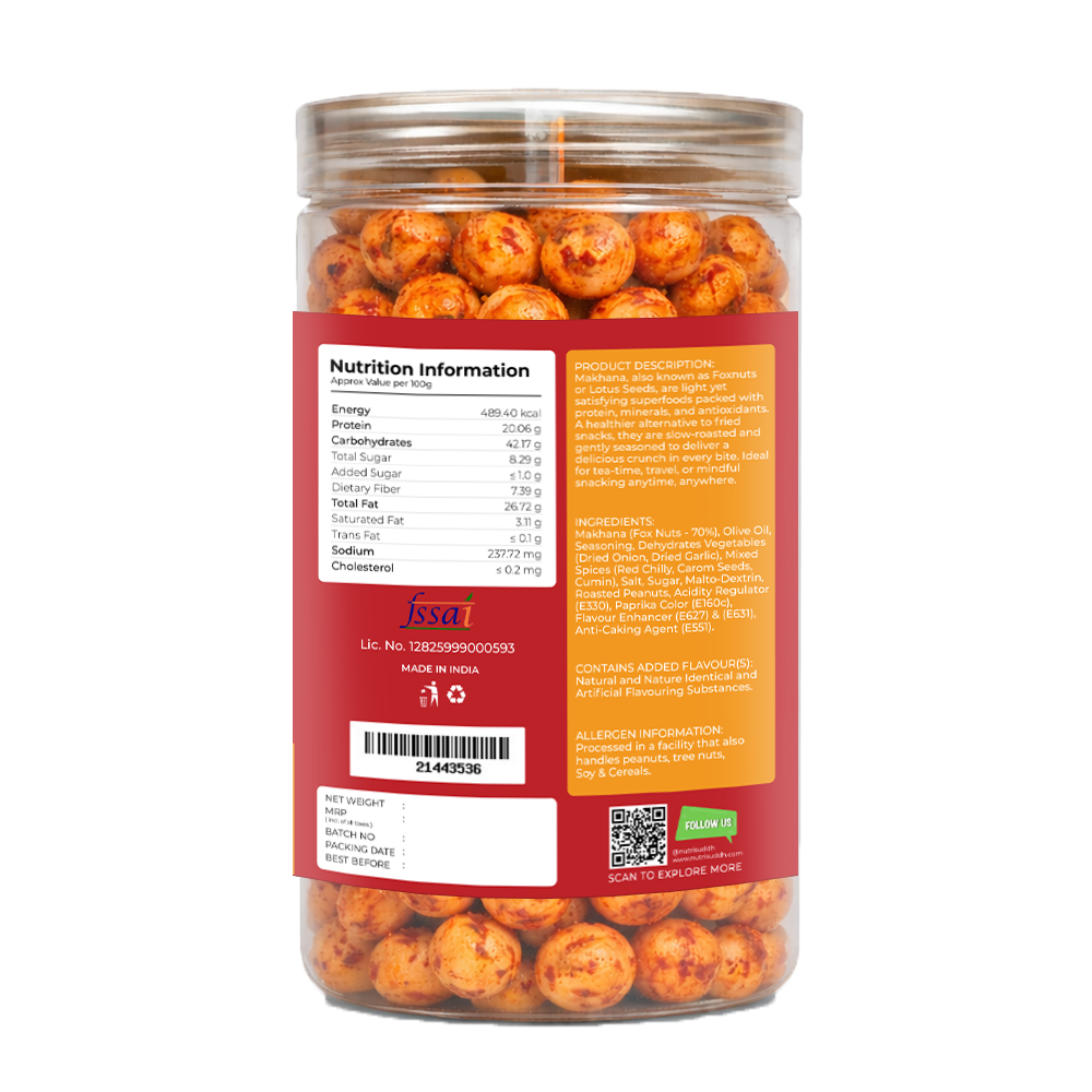 Peri Peri Roasted Makhana