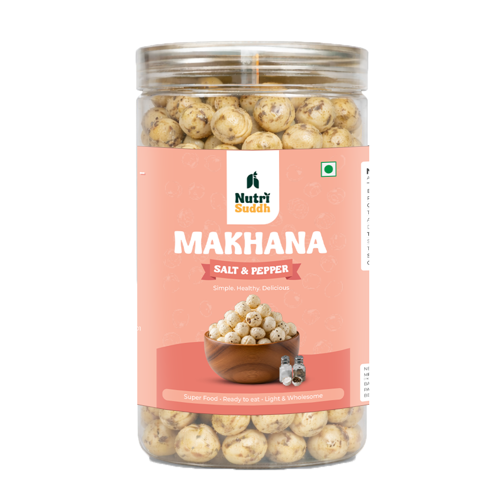 Salt and Pepper Makhana